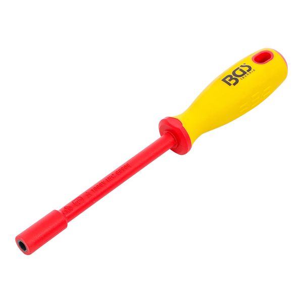 Bgs Vde-SteckschlüSsel-Schraubendreher 71086, Sechskant, Sw 6 Mm, KlingenläNge 125 Mm ; Bgs Technic)-image