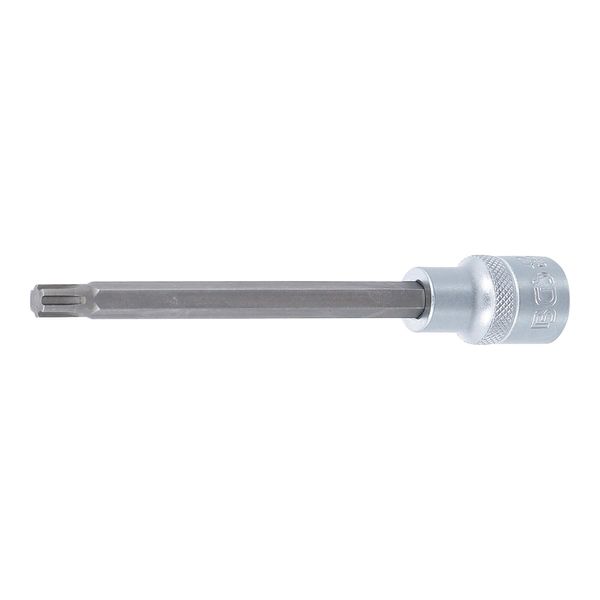 BGS Bit-Einsatz 4173, LäNge 140 Mm, Antrieb Innenvierkant 12,5 Mm (1/2"), Keil-Profil (FüR Ribe) M8 ; BGS Technic)-image