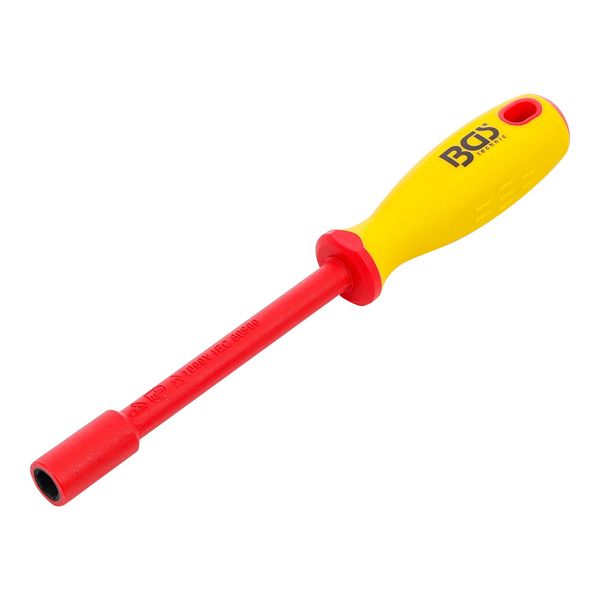 Bgs Vde-SteckschlüSsel-Schraubendreher 71089, Sechskant, Sw 9 Mm, KlingenläNge 125 Mm ; Bgs Technic)-image