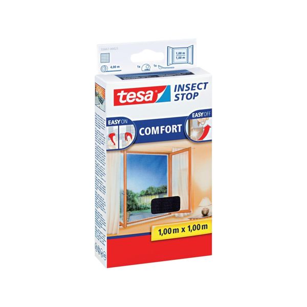 Tesa Fliegengitter Klettband,5,6M Ersatzrolle (55387-00020-00)-image