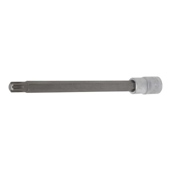 BGS Bit-Einsatz 4186, LäNge 200 Mm, Antrieb Innenvierkant 12,5 Mm (1/2"), Keil-Profil (FüR Ribe) M12 ; BGS Technic)-image