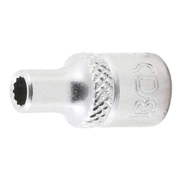 BGS SteckschlüSsel-Einsatz ZwöLfkant 10870, Antrieb Innenvierkant 6,3 Mm (1/4"), SW 5/32" ; BGS Technic)-image