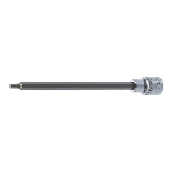 BGS Bit-Einsatz 4275, LäNge 200 Mm, Antrieb Innenvierkant 12,5 Mm (1/2"), Innensechskant 5 Mm ; BGS Technic)-image
