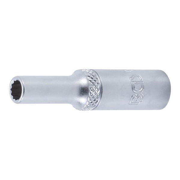 BGS SteckschlüSsel-Einsatz ZwöLfkant, Tief 10704, Antrieb Innenvierkant 6,3 Mm (1/4"), SW 5 Mm ; BGS Technic)-image