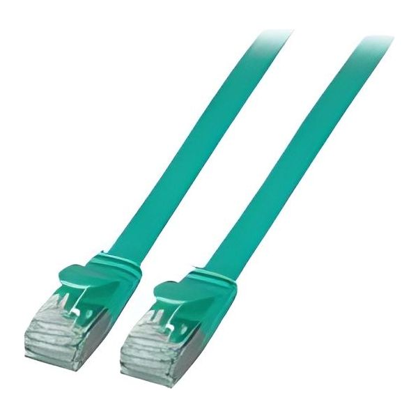 Efb K5545GN.5 Efb RJ45 Flachpatchkabel U/Ftp, Cat.6A, Pvc, 5M, GrüN-image