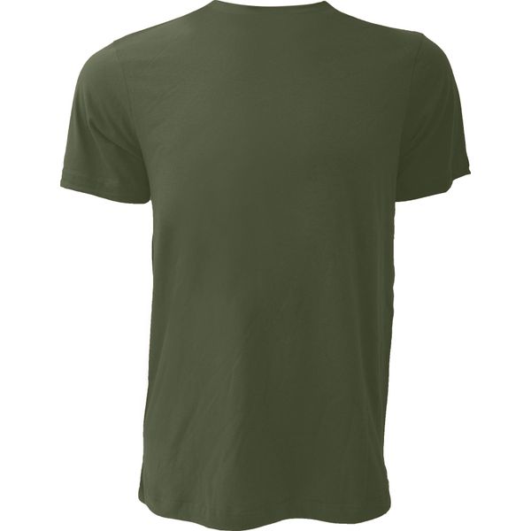 Maglietta Canvas Unisex Jersey, Kurzarm BC163 (2XL) (Olive Meliert)-image