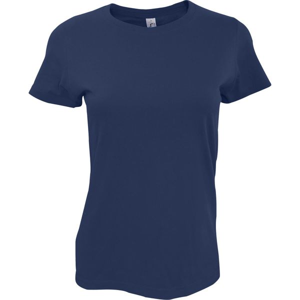 Sols - Maglietta "Imperial"" Da Donna A Maniche Corte PC291 (S) (Navy)"-image