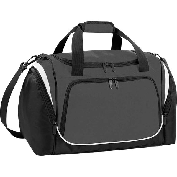 Quadra Pro Team Borsa Da Viaggio / Borsa Sportiva, 30 Litri BC2716 (Taglia Unica) (Antracite/Nero/Bianco)-image