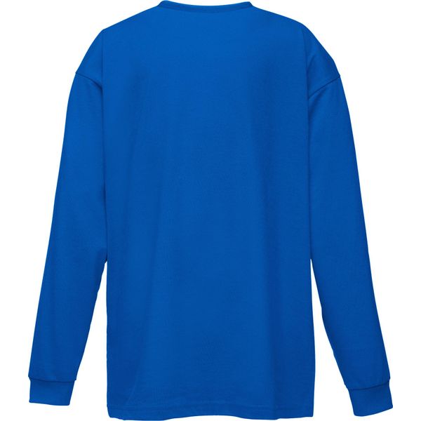 Maglietta Fruit Of The Loom Per Bambini, Manica Lunga (2 Pezzi/Confezione) BC4270 (5-6 Anni (116)) (Blu Reale)-image