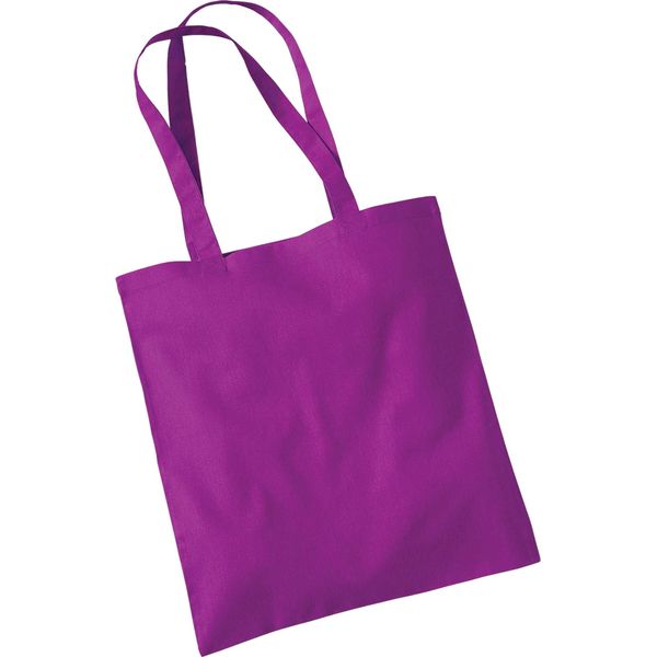 Westford Mill Promo Shopping Bag, 10 Litri (2 Pezzi/Confezione) BC4510 (Taglia Unica) (Magenta)-image