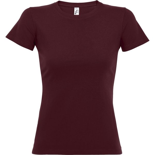 Sols - Maglietta "Imperial"" Da Donna A Maniche Corte PC291 (Xl) (Borgogna)"-image