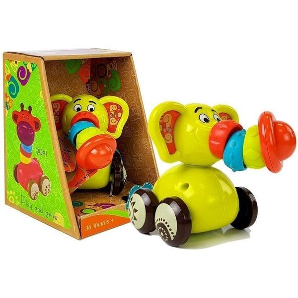 Elefante Auto Giocattolo Per Bambini Tromba Flessibile-image
