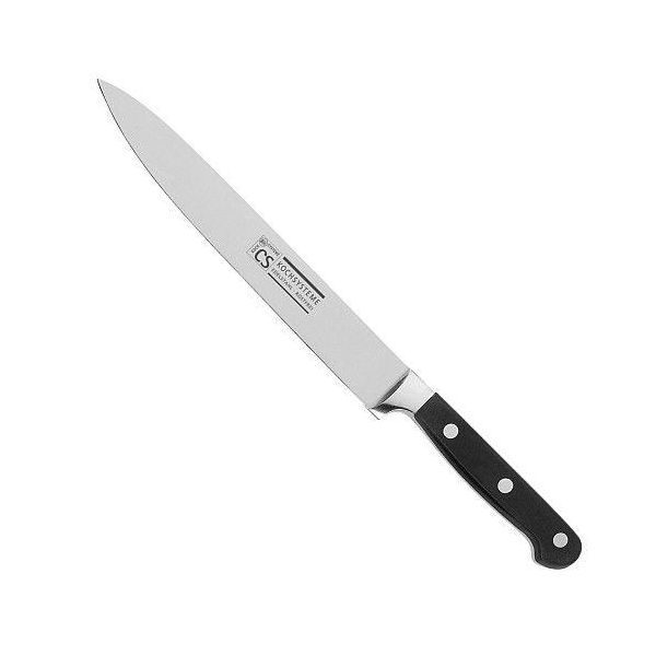 Coltello Da Affettare Carl Schmidt Sohn, Acciaio 420J2, 20 Cm, Argento/Nero-image