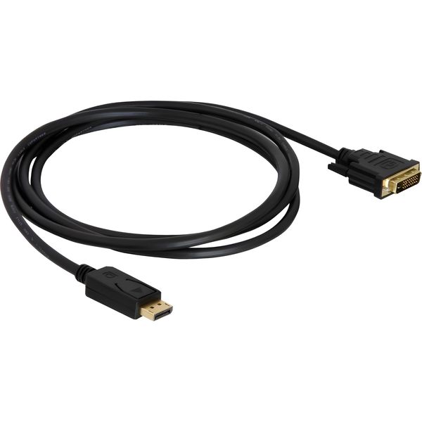 Delock Cavo Displayport Dp -> DVI(24+1) St/St 5,00M Nero-image