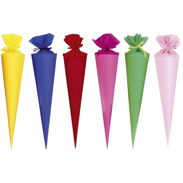 10X Goldbuch 97820 Sacchetto Scuola Craft In Cartone Colorato Assortito 70 Cm-image