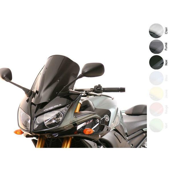 Parabrezza Moto Mra Yamaha FZ1 Fazer, RN16, 2006-, Forma R, Oscurato-image