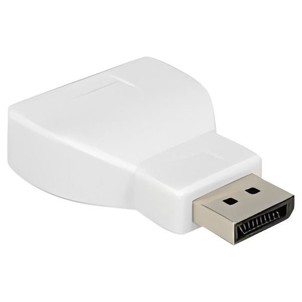 Delock 65568 Displayport Adapter Delock Dp -> D-Sub15 St/Bu Weiß-image