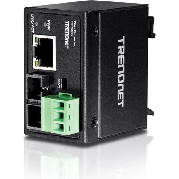 Trendnet TI-F10S30 Trendnet Konverter Industrial 100Base-Fx Sc 30KM Ip 30-image