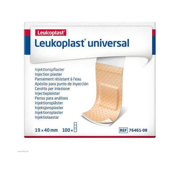 Leukoplast Strisce Di Cerotto Universale Per Iniezione 19X40 Mm 100 Pz-image