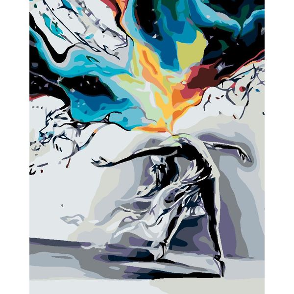 Zuty - Quadro Numerico - Dancing In The Storm, 40X50 Cm, Senza Telaio-image
