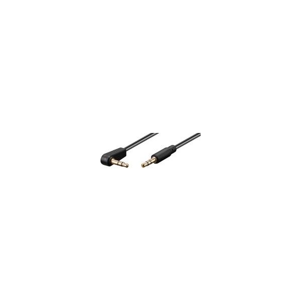 Microconnect AUDLL1A 1M Cavo Audio 3,5Mm 3,5Mm Nero - Cavo Audio (3,5Mm, Maschio, 3,5Mm, Maschio, 1M, Nero)-image