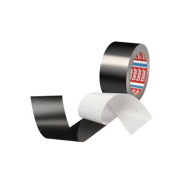 Nastro Adesivo In Alluminio Tesa® 50577 Nero (Opaco) (L X P) 25 M X 50 Mm 50577-00000-01 1 Rotolo(I) (50577-00000-01)-image