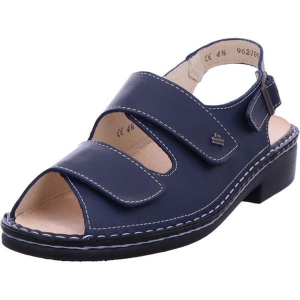 Finn Comfort Tahiti Nube Atlantic, Sandalo Da Donna In Blu, Misura 5.5-image