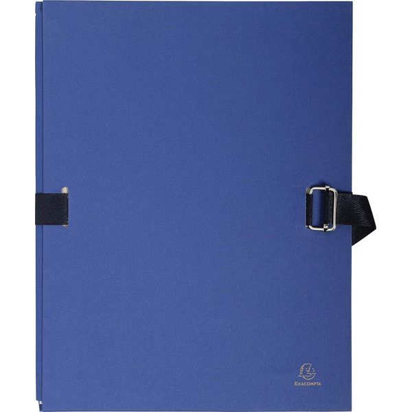 Exacompta 223229E Cartella Portadocumenti Exacompta, Din A4, Cartone, Blu Scuro-image