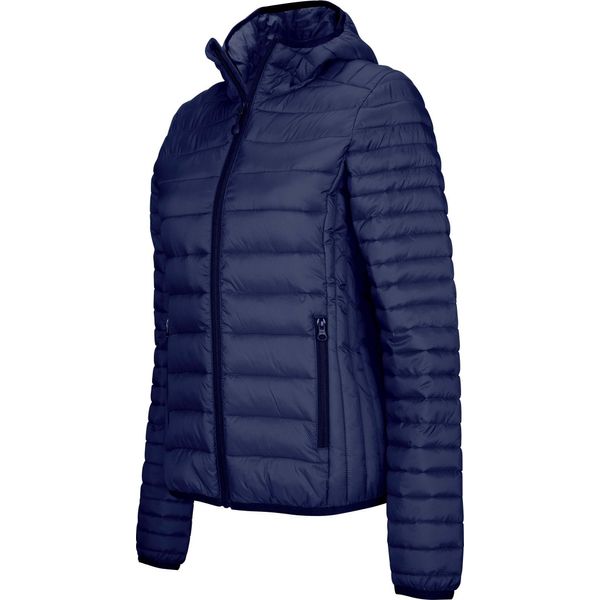Kariban Giacca Leggera Trapuntata Con Cappuccio Da Donna PC3407 (S) (Blu Navy)-image