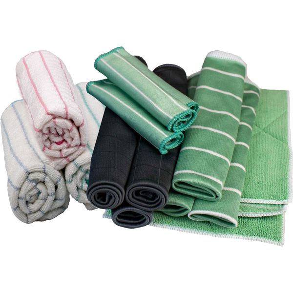 Mega Set - Set Di Grandi Panni In Microfibra: Panno In Carbonio Panno Da Cucina Panno Per Auto Panno Per La Pulizia-image