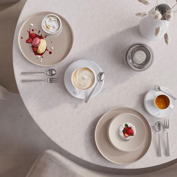 Multipack Villeroy & Boch Newmoon Piattino Moka/Espresso - 6 Pezzi-image