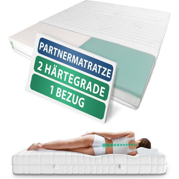 Am QualitäTsmatratzen | Materasso Partner Premium A 7 Zone 200X210 Cm - H2 & H5 - Materasso A Molle Insacchettate (1000 Molle/2M²)-image