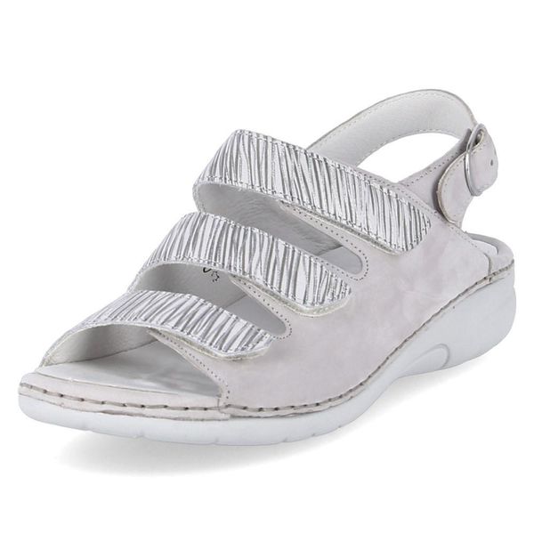 WaldläUfer Gunna Scarpe Da Donna Sandali Comodo Sandalo Bianco Tempo Libero, Misura Della Scarpa: Eur 38 | Uk 5-image