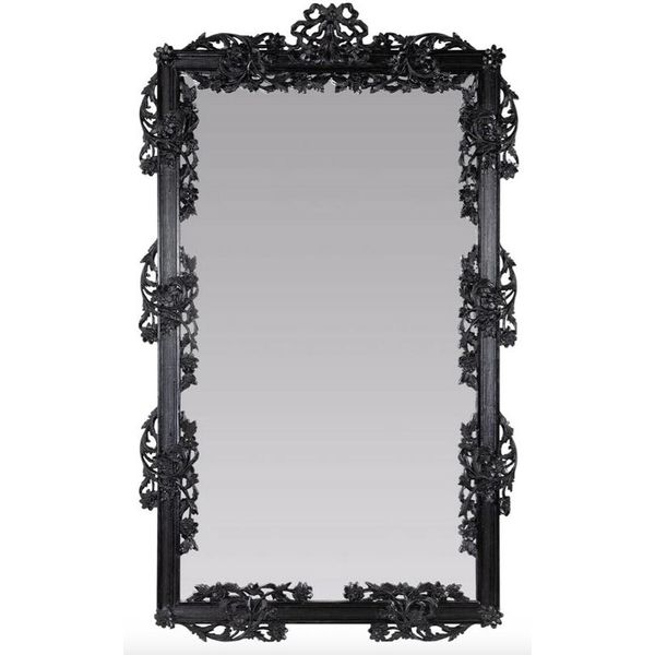 Casa Padrino Specchio Barocco / Specchio Da Parete Nero 122 X H. 224 Cm - Mobili In Stile Barocco-image