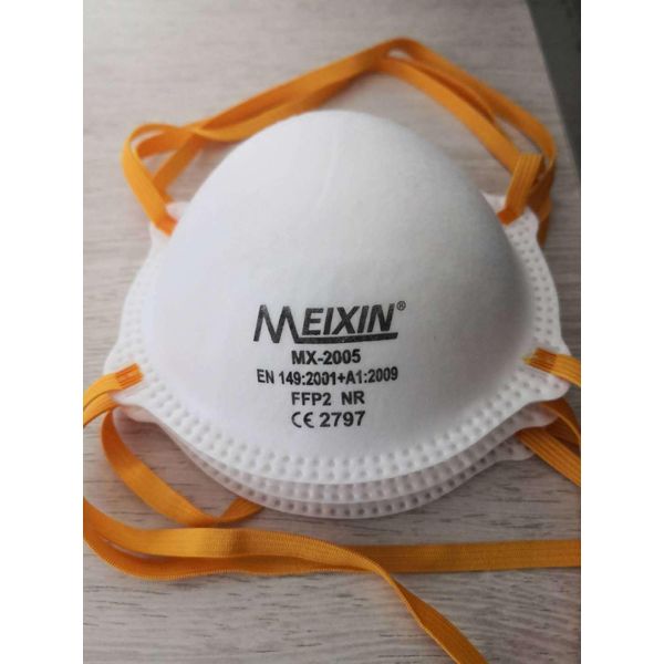 5X Meixin Maschera Protettiva Respiratoria Medica Di Alta Qualità Respiratore FFP2 Maschera Protettiva Accessori Nuovo-image