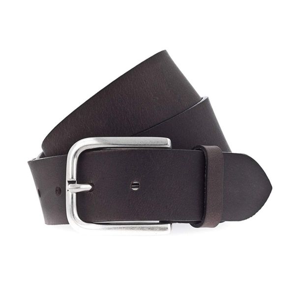 Vanzetti Pelle Cintura Classics 40Mm Full Leather Belt W85 Dark Brown Marrone-image