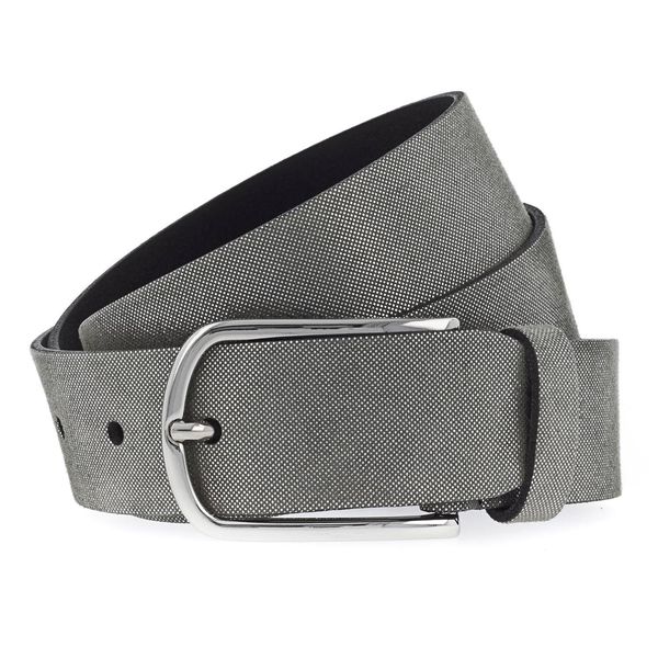 Vanzetti Pelle Cintura Glitter Radiance 35Mm Metallic Belt W80 Green / Silver Verde Multicolore-image
