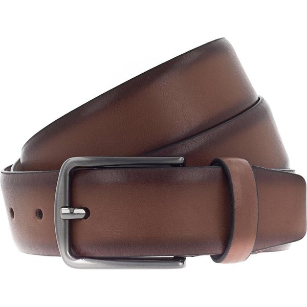 Vanzetti Pelle Cintura Classics 35Mm Cambered Belt W90 Baileys Marrone-image