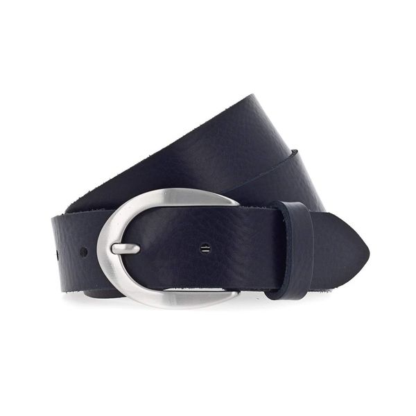 Vanzetti Pelle Cintura Neon Booster 30Mm Full Leather Belt W110 Marine Blu-image