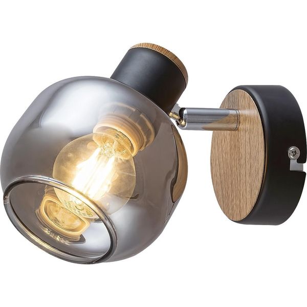 Lampada Da Parete Moderna In Vetro E14 Rovere Salazar 5397 Rabalux-image