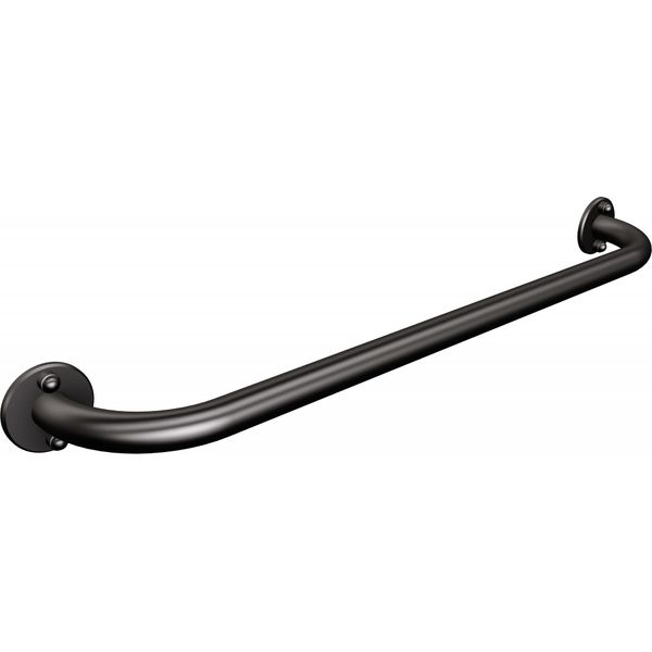 Maniglia Di Sostegno, Senza Barriere, Nera, 66 Cm, Maniglia Di Sicurezza, Maniglione, Diritto-image