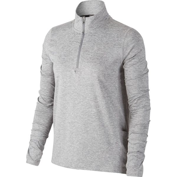 Nike Element Donna 1/2-Zip R Smoke Grey/Lt Smoke Grey/Refle Smoke Grey/Lt Smoke Grey/Refle L-image