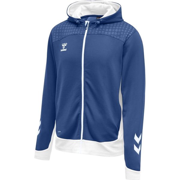 Hummel Lead Poly Kapuzenjacke Kinder, Blu Vero, 116-image