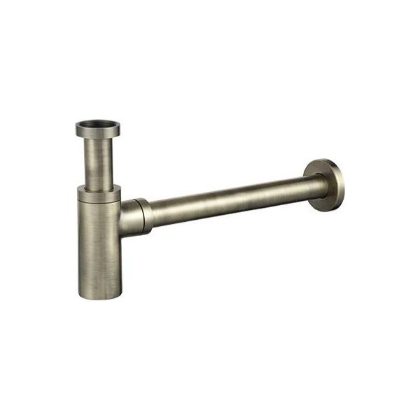 Sifone Per Lavabo, Sifone 1 1/4 '', Ottone, Bronzo, Sifone Per Lavabo, Sifone Di Scarico-image