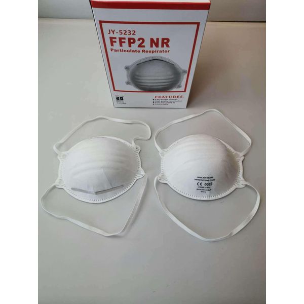 5X Maschera Protettiva Respiratoria Di Alta Qualità Respiratore FFP2 Maschera Protettiva Accessori Nuovo-image