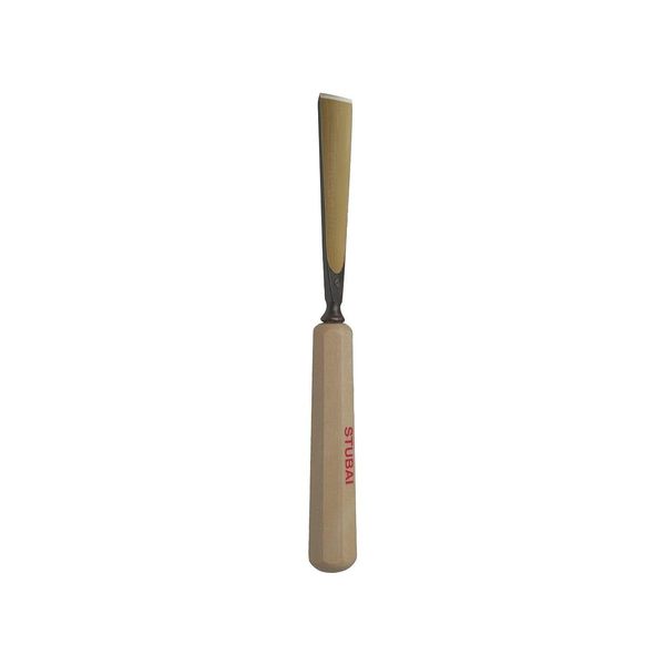 Scalpello Stubai Serie 52 - Forma 4 | Scalpello Piatto Dritto - 85 Mm, Con Manico In Legno, Per Preforare, Per Lavori Di Battuta, Sgrossatura, Rosette, Per Lavorare Il Legno-image