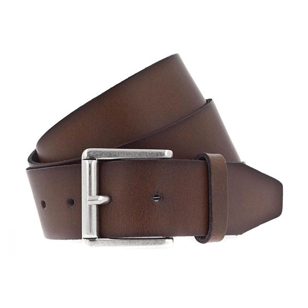 Vanzetti Pelle Cintura Denim Love 40Mm Leather Belt W110 Baileys Marrone-image