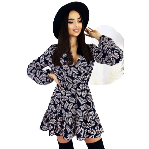 Ivon Abito Donna Fantasia Rachell Nero Xs/S-image