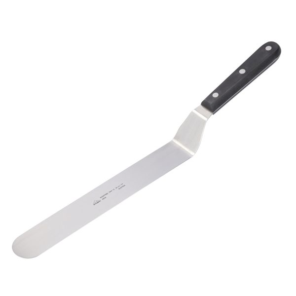 Stubai Paletta Elastica Angolata 200 Mm | Spatola A Manovella In Acciaio Inox Per Spalmare, Decorare Torte E Crostate, Lavabile In Lavastoviglie, Per Cucina, Pasticceria-image