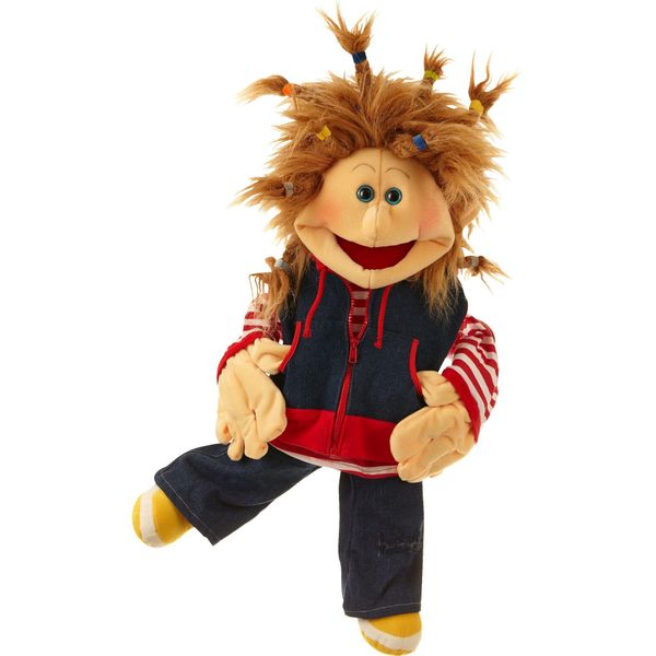 Ronja / Living Puppets® / Marionetta A Mano Grande 65 Cm-image